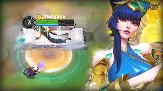 Lunar Empress Morgana Gameplay - Build & Runes - Wild Rift