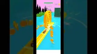Spiral Roll Walkthrough Gameplay iOS Android Mobile #Shorts