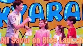 Launching of Aji Savor on Rice with Chunsa, Marco and Sophia at Kidzania