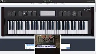 Minecraft &ldquo;Sweden&rdquo; on Virtual Piano