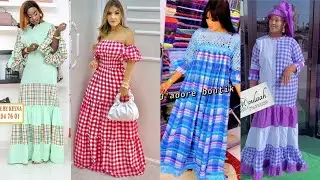 💥Fasion 2023💥Nouveaux modèle robe👗 en wiché mode couture sénégalaise #mode #model #senegal #tendance