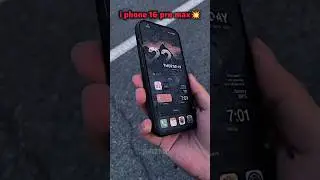 iPhone 16 Pro Max 🙀💥 #iphone #shorts #smartphone2025