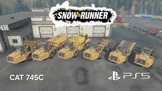 SnowRunner CAT 745C