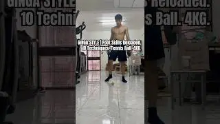 GINGA STYLE | Foot Skills Reloaded. 10 Techniques. Tennis Ball. 4KG.