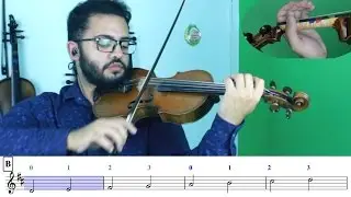 EXERCÍCIOS | PRESSÃO NO ARCO | Aulas de Violino Online | INICIANTE 1 #25
