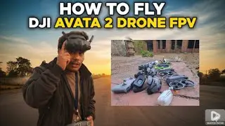 how to fly drone || avata 2 fpv || 