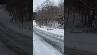 #snowstorm #road #ilovesnow