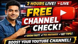 New YouTubers LIVE 🔴 | Free Channel Review