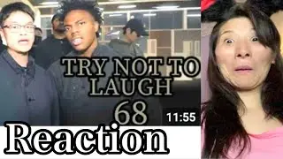 Japanese watching Try not to laugh CHALLENGE 68 - by AdikTheOne REACTION!!!