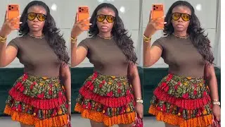 How to Cut and Sew a Tiered Ruffle Skirt | 3-Layer Gathered Skirt Tutorial