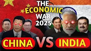 India vs China Economic War Explained | Trade, Technology & Superpower Race |#indiavschina #facts 