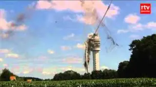 TV-toren Hoogersmilde ingestort