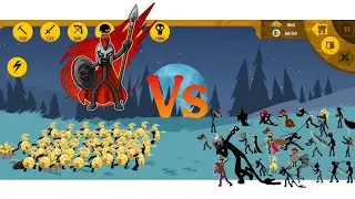 STICK WAR ATREYOS VS ALL CHARACTERS ( ALL BATTLES ) 