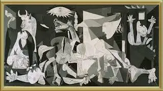 Timeless Guernica | Classic Frame TV Art | Iconic Art Screensaver for Your Space - FHD