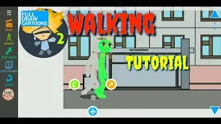 STICKMAN WALKING Tutorial | Drawing Cartoons 2