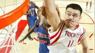 yao ming dunk without jumping