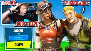 I played duos fill in Fortnite again... (1 YEAR LATER)