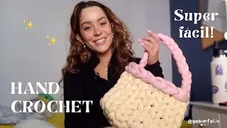 COMO FAZER ESSA BOLSA EM CASA - Tutorial fio jumbo