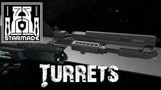 Starmade Tutorial [HD+] - Gesch&uuml;tzt&uuml;rme bauen