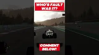 Who's At Fault For This CRASH On F1 23?