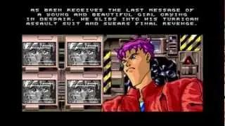 Mega Turrican Intro. Sega MegaDrive.