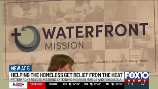 Waterfront Rescue Mission serves as cooling center during extreme heat