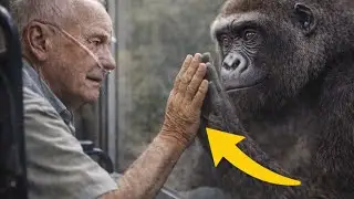A Dying Man Asked to See One Gorilla One Last Time&hellip; The Reunion Was Unforgettable
