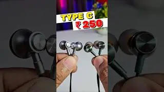 Best TYPE C Earphone Just 250 Rs🔥 #amazonfinds #sale