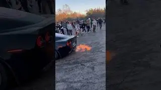 RAW FOOTAGE🔥                                  #viral #corvette #drift #trending #burnout #drifting