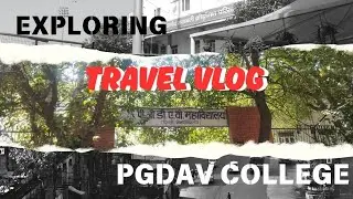 Mandwali To Vinobapuri, PGDAV College | Travel Vlog 