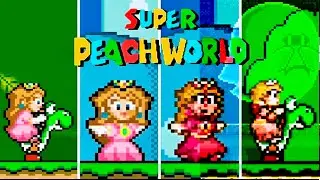 Super Mario World, mas o mod mudará quando o castelo ruir. [Parte 20 - Peach]