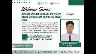 Membuat Game Sederhana di Unity Tanpa Coding Menggunakan Komponen & Visual Tools