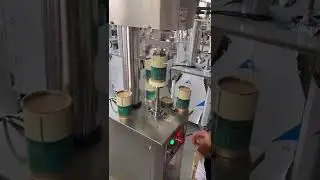 Herbal tea tin can sealing machine with non rotary closing lids semi automatic beverage cans seamer