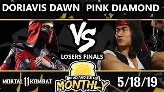 BnB 12 Mortal Kombat 11 - Pink Diamond (Liu Kang) Vs. Doriavis Dawn (Skarlet) - MK 11 Losers Finals