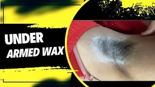Underarms | Underarm waxing | Honey wax tutorial | Full growth waxing