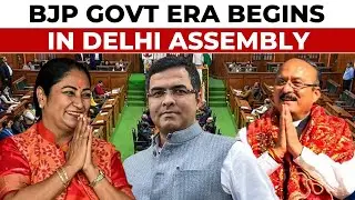 Delhi Assembly Session Begins: BJP's 48 MLAs Face AAP's 22 In Historic Shift | India Today
