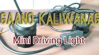 MINI DRIVING LIGHT half moon