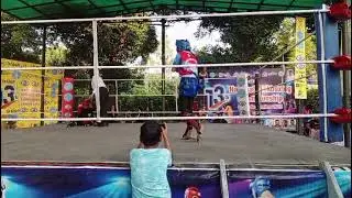 13th national kickboxing championship 2025 Komal won her fight in 35 seconds by knockout .