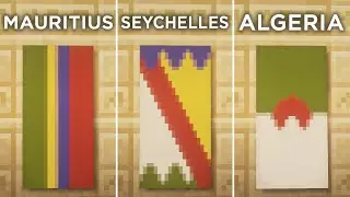 Minecraft: AFRICA Country Flags! (+50 Banners)