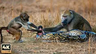 &Aacute;FRICA SALVAJE | Babuinos, Chimpanc&eacute;s y la Lucha por la Supervivencia &ndash; Documental Animales
