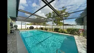 SE Cape Coral Florida Pool Home under $250K!