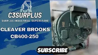 250 HP Cleaver Brooks 150 PSI Steam Boiler 1981 Model CB400-250