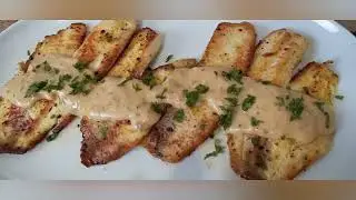 FILÉ DE PEIXE COM MOLHO DE MAIONESE E ALHO! RÁPIDO, FÁCIL E GOSTOSO! #gratasou!