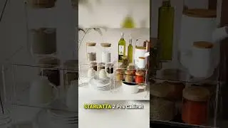 Maximize Storage Space with Premium Stackable Kitchen Counter Shelves