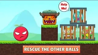 Roller ball x Red ball Gameplay - Boss fight