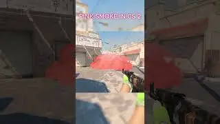 Pink smoke in CS 2 is 🤔