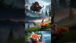 &ldquo;Brave Yak Saves Little Red Panda | A Heartwarming Mountain Rescue Story&rdquo; #wildrescuers