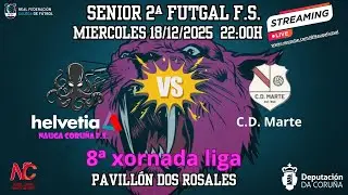 Helvetia Nauga Coru&ntilde;a FS vs CD Marte - Senior 2&ordf; Futgal