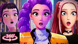 360 VR. WHAT HAPPENED TO RUMI, MIRA, ZOEY?! Kpop Demon Hunters Animation