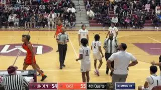 Linden McKinley Vs East High School Varsity Boys Basketball 4th Quarter